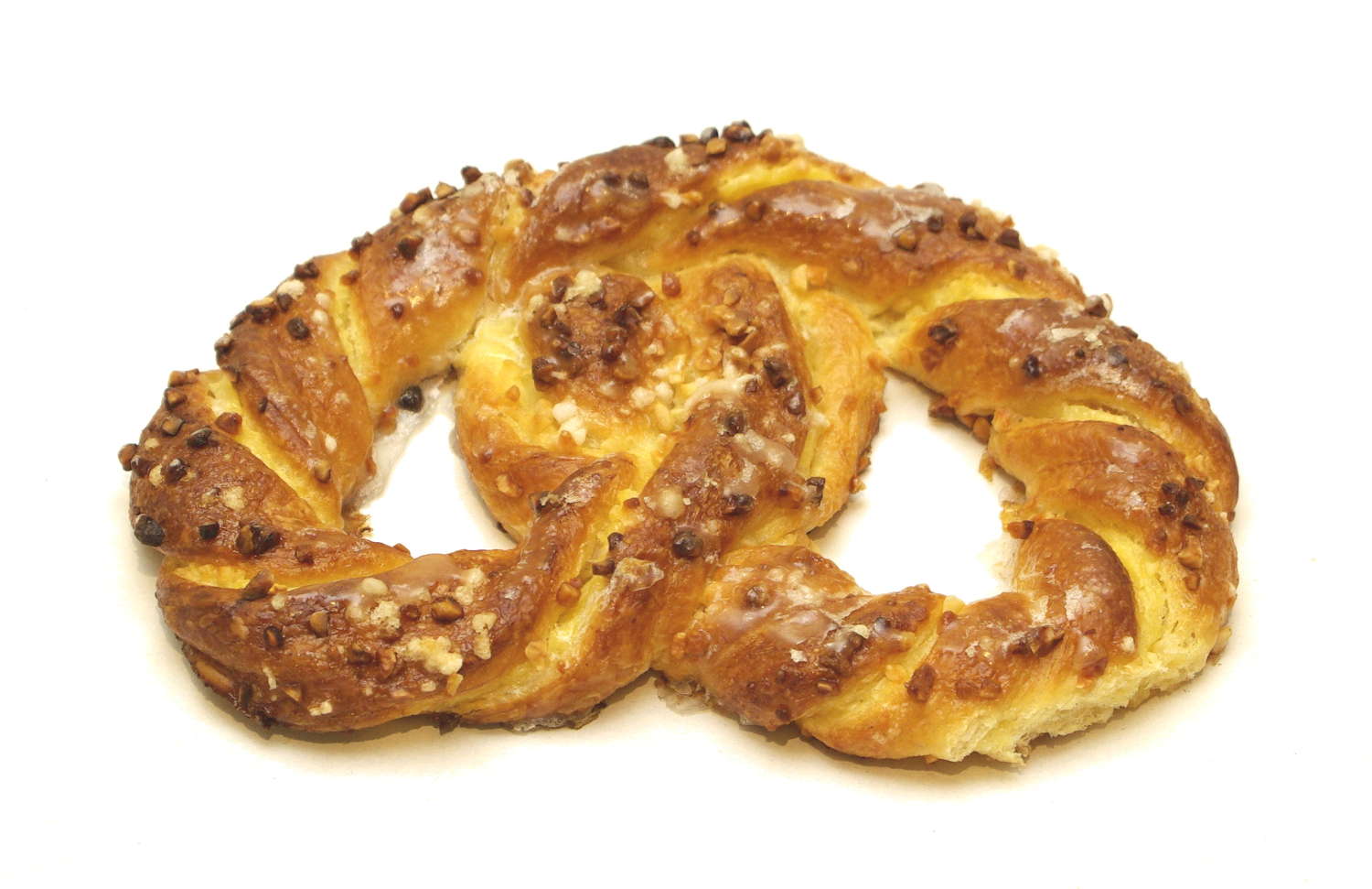 bretzel sucrée de la boulangerie Chez Pascal